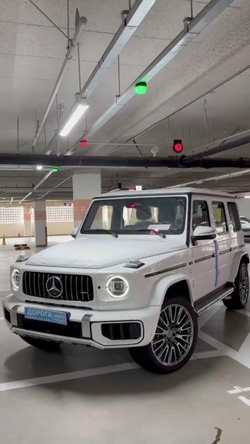 Mercedes G-класс, белый