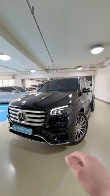 Mercedes GLS, чёрный