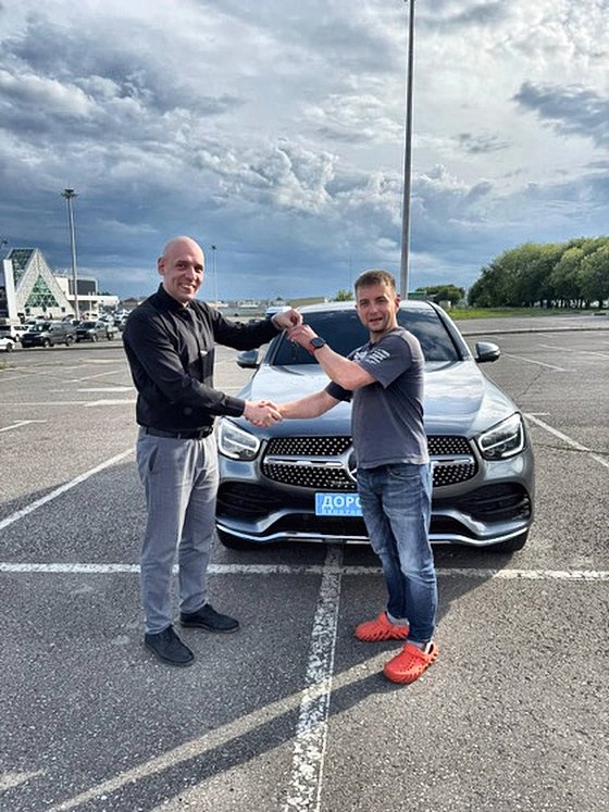 Выдача автомобиля заказчику, Казань