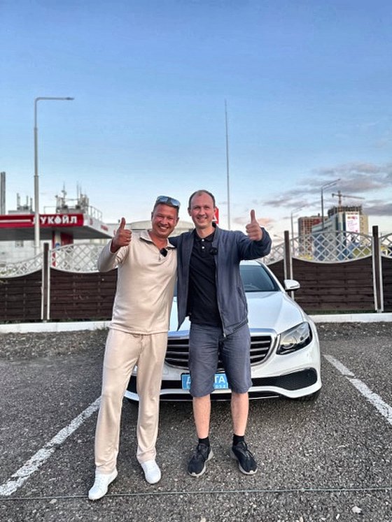 Выдача автомобиля заказчику, Казань